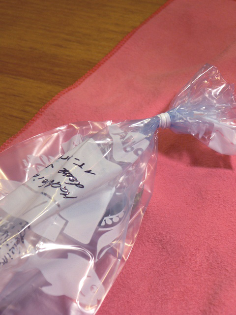 Mise en sachet des boutures de figuier